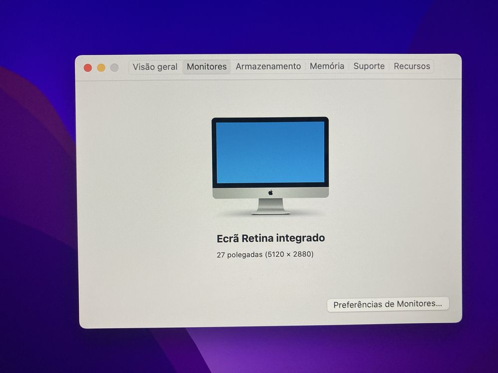 Imac 27” 5K i5 1TB 2015