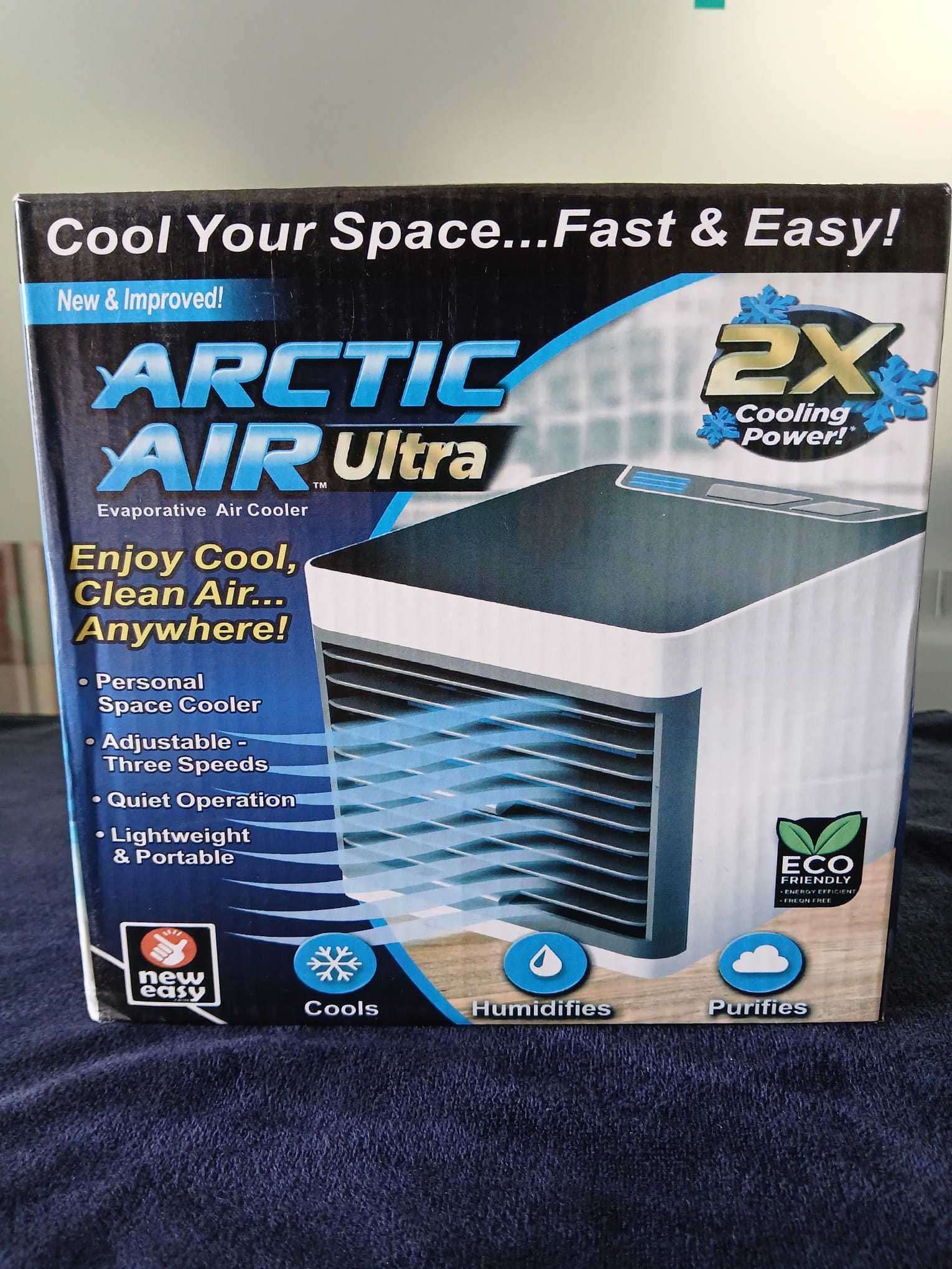 Ventilador e Mini Ar Condicionado a Água ou Gelo (NOVOS)