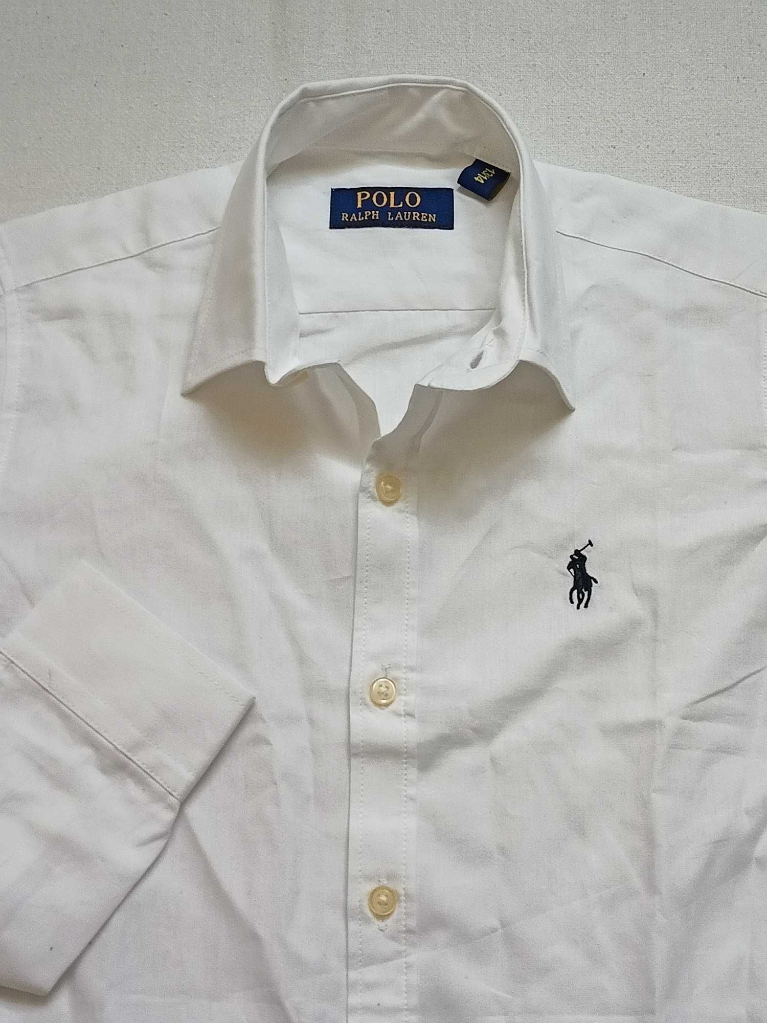 Ralph Lauren nowa biała koszula dla chłopczyka rozm. 8-9 lat