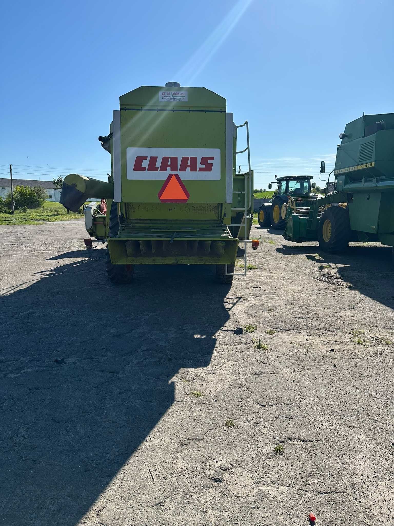 Свіжопривезений комбайн Claas Dominator 98s,1988р