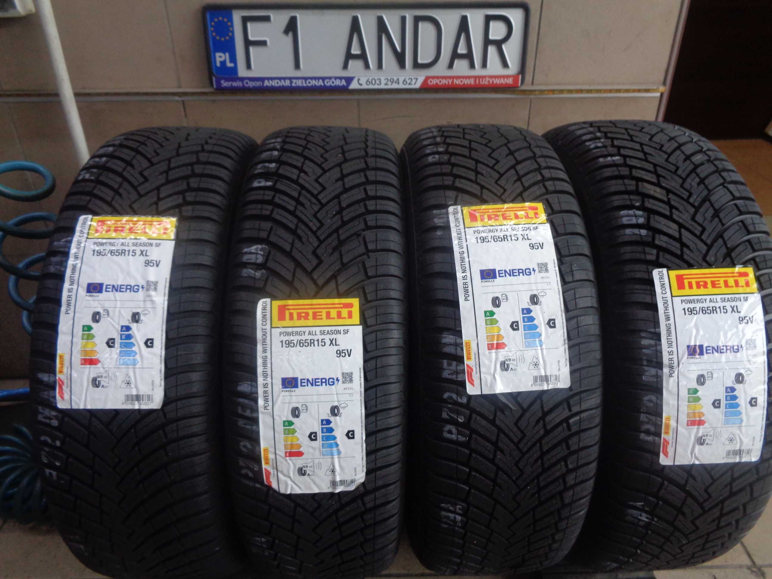 195/65R15 PIRELLI Powergy All Season SF ,Całoroczne , Nowy Model !!!