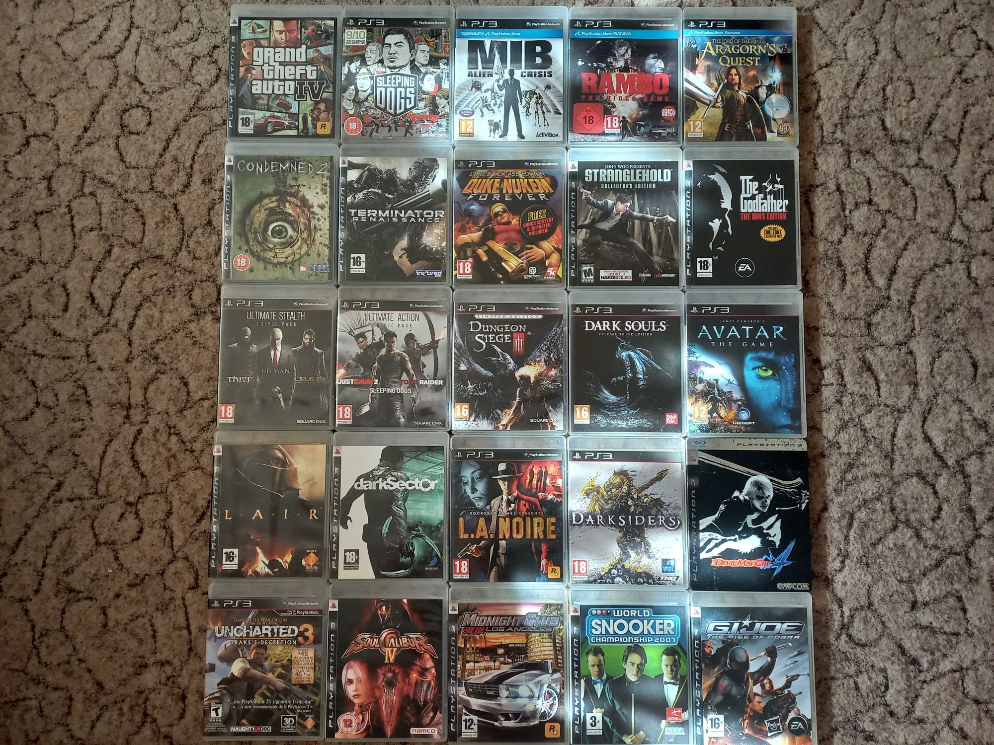 Продам игры для PS 3