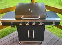 Grill Gazowy STAL Grillmeister KINGSTON 4+1 /Poktowiec/Butla/Stan BDB
