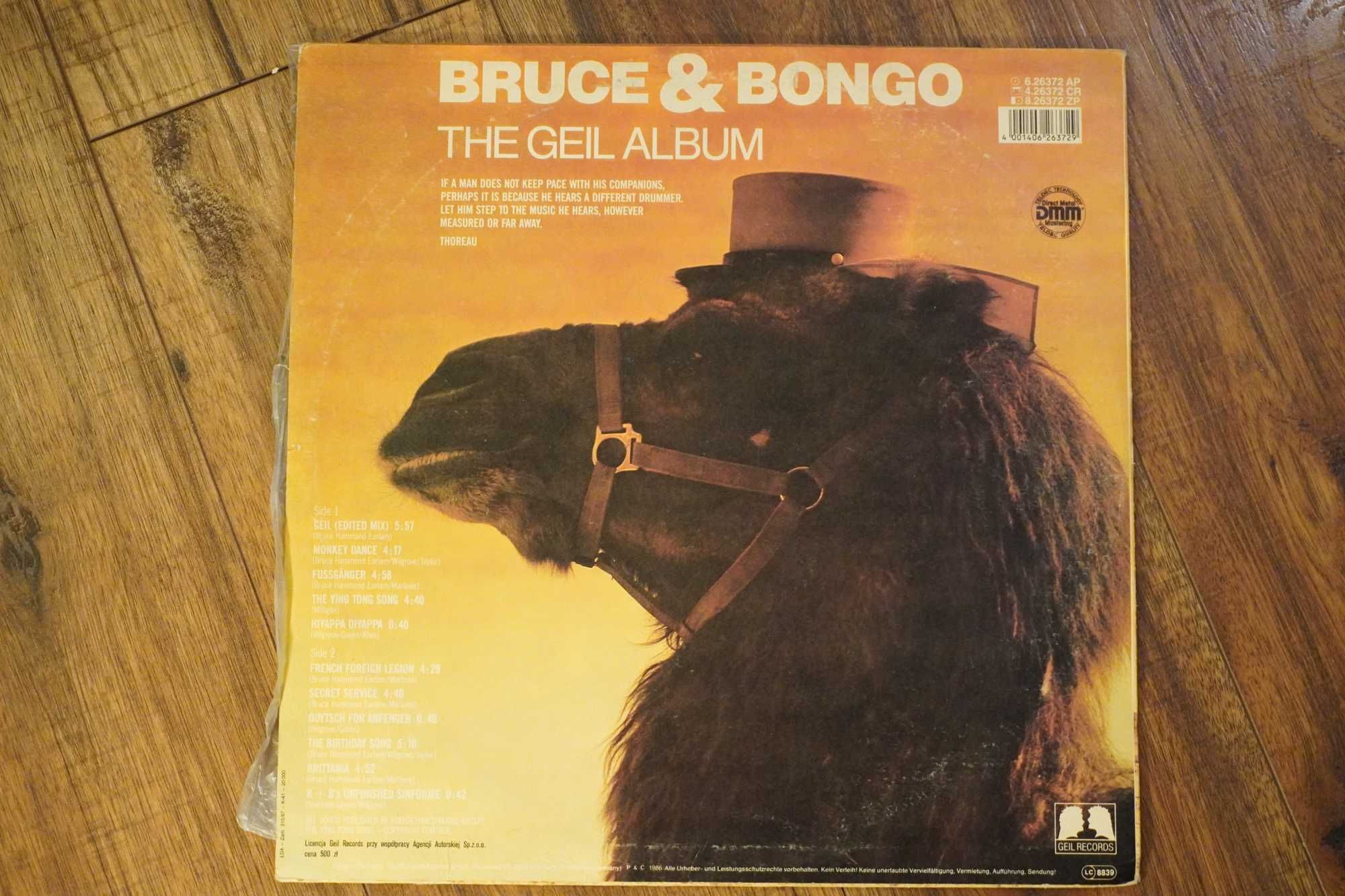 Bruce & Bongo - The Geil Album (1986)