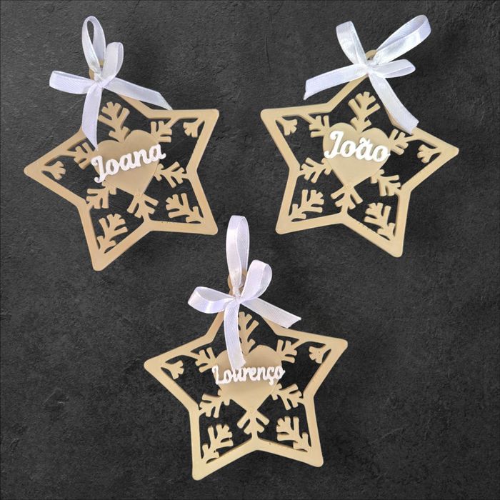 Bolas/enfeites de natal personalizados