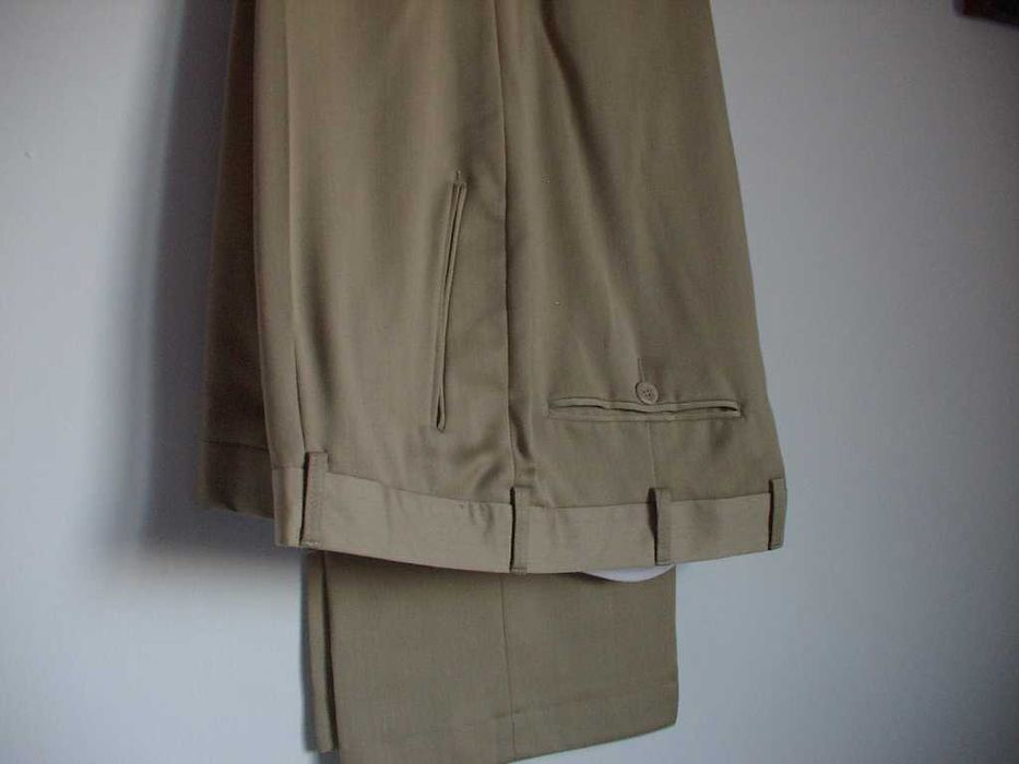 Garnitur Sunset Suits 176/108/94 Kamizelka Nowy 100% Wełna