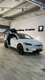 Wynajem Tesla model X do ślubu studniówka okazje panieński slub