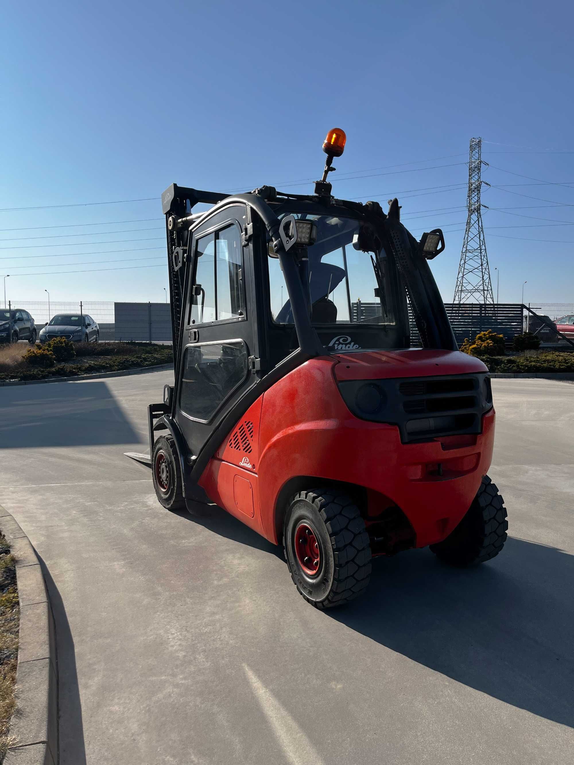 Wózek widłowy Linde H30D z 2009 roku - UDT