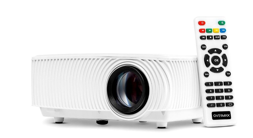 Nowy Rzutnik Projektor OVERMAX MULTIPIC 2.4 LED HD WiFi Kino Domowe FV