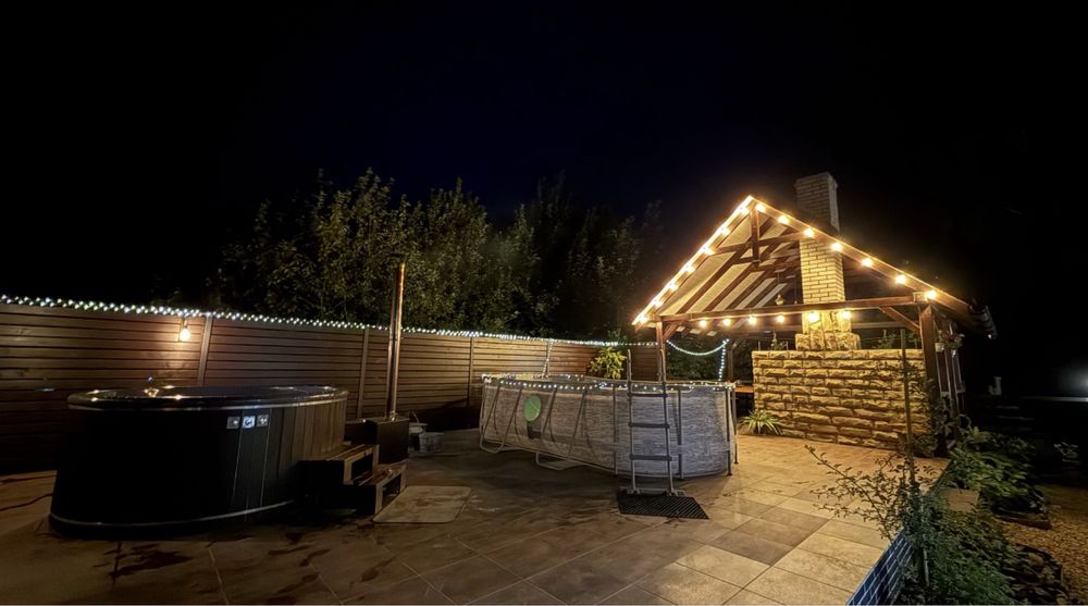 Оренда будинку в Карпатах з чаном та  сауною з басейном