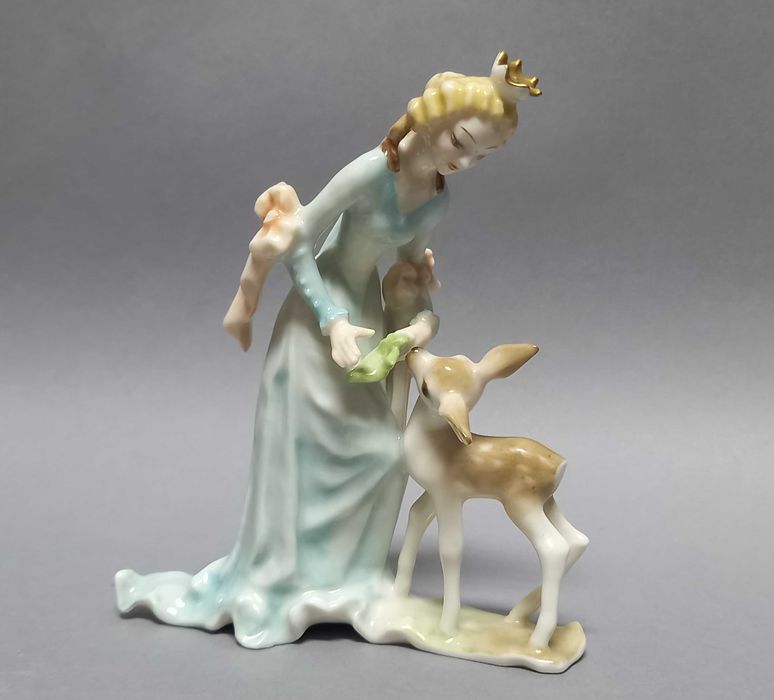 Królewna, figurka Hutschenreuther proj. K.Tutter