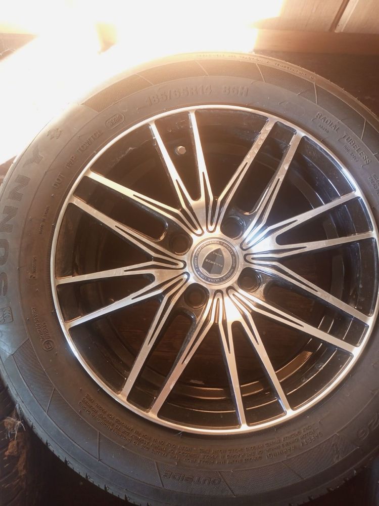 Титанові диски з гумою 185/65 R14 ціна за 1 шт