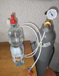 Saturator do wody gazowanej Co2 na butelki PET > Sodastream