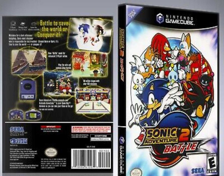 Sonic Adventure Battle 2 Versão PAL