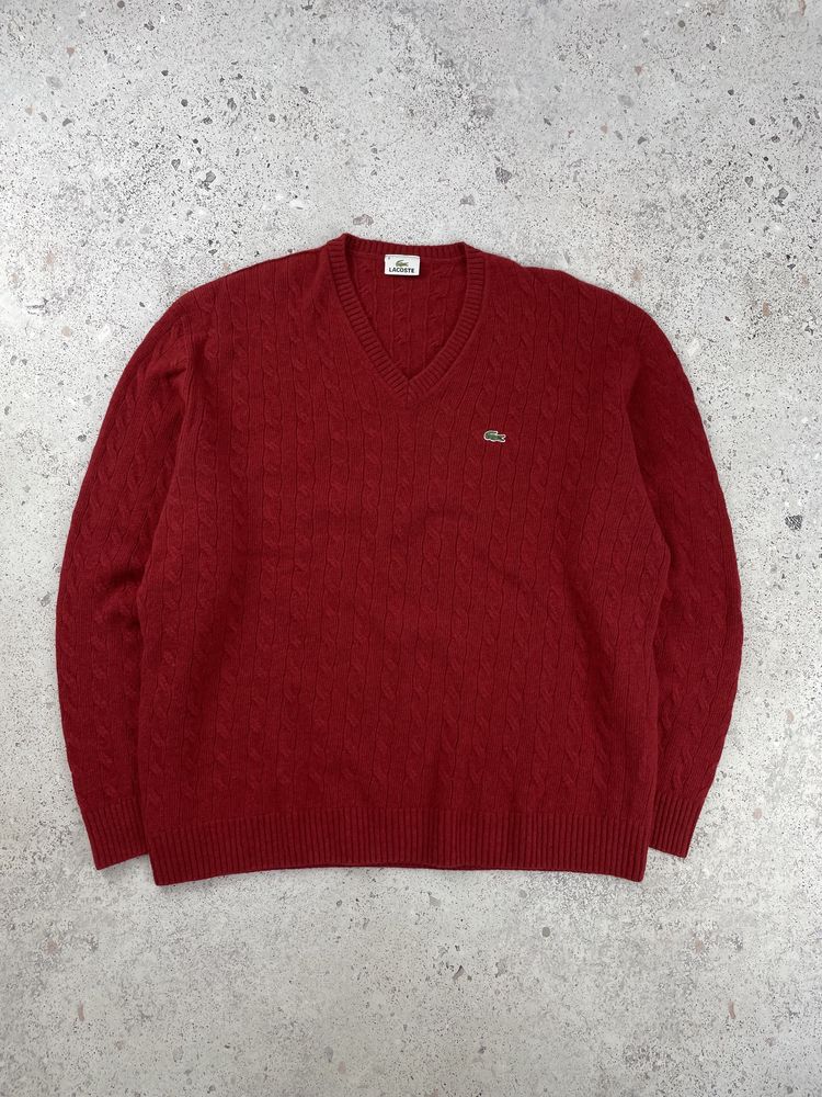 Lacoste Wool Sweater чоловіча кофта світер Оригінал