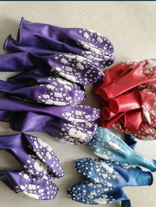 Świeczki pirat irackie Balony Cyfra 6 urodziny