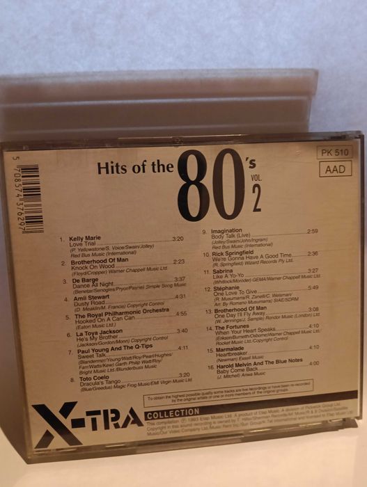 cd Hit's of The 80's (compilação)