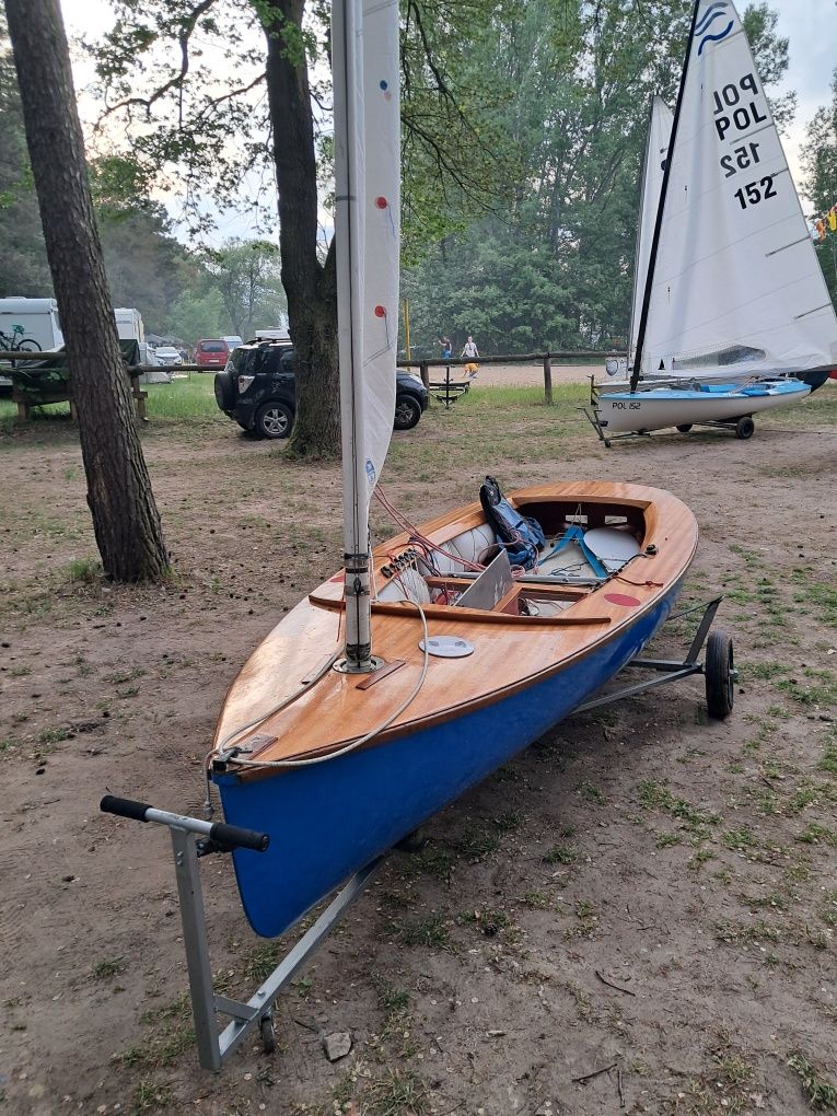 Jacht żaglowy typu Finn