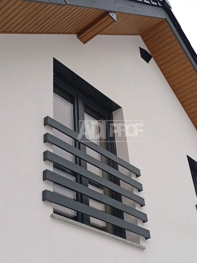 Balkon francuski aluminium balustrada aluminiowa