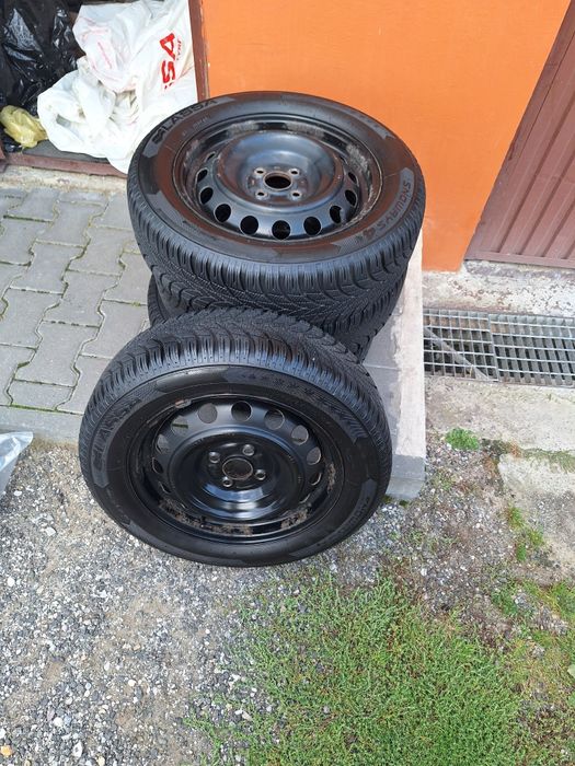 Koła Toyota Yaris Swift Felgi 15 4x100 Opony Zimowe