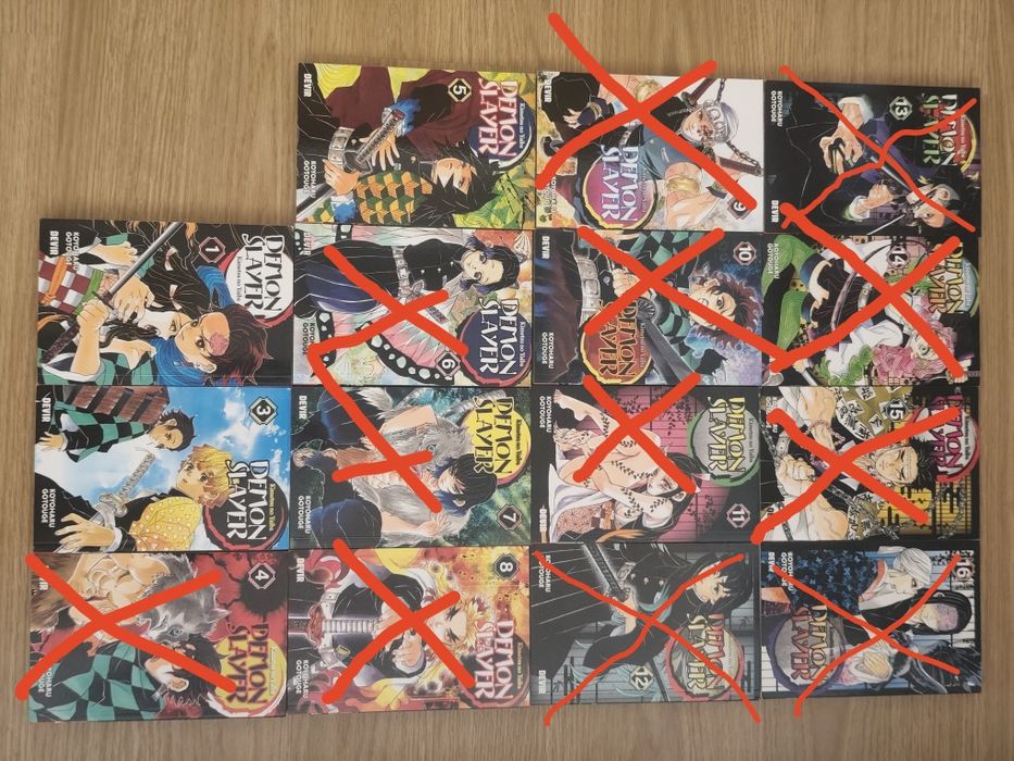 Livros demon Slayer (manga)