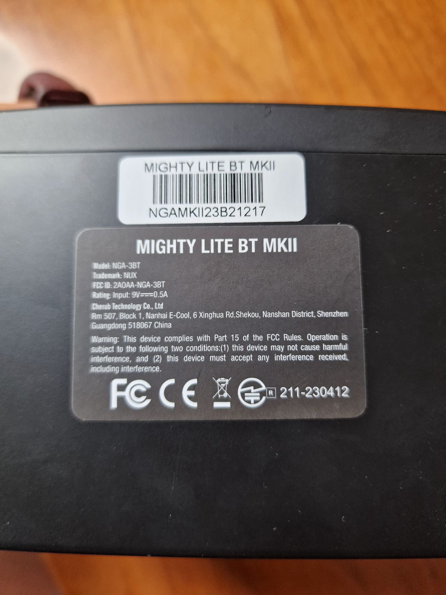 Nux MightyLite BT Modeling Amp wzmacniacz gitarowy