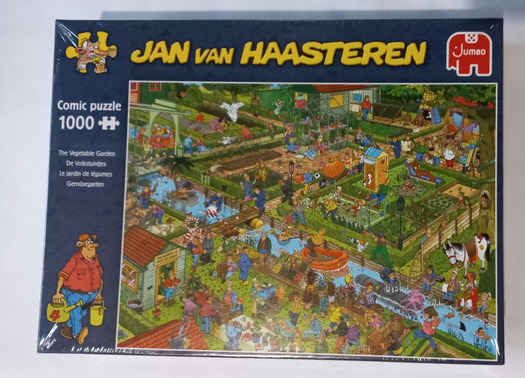Puzzle 1000 Jan van Haasteren JUMBO Ogród warzywny NOWE