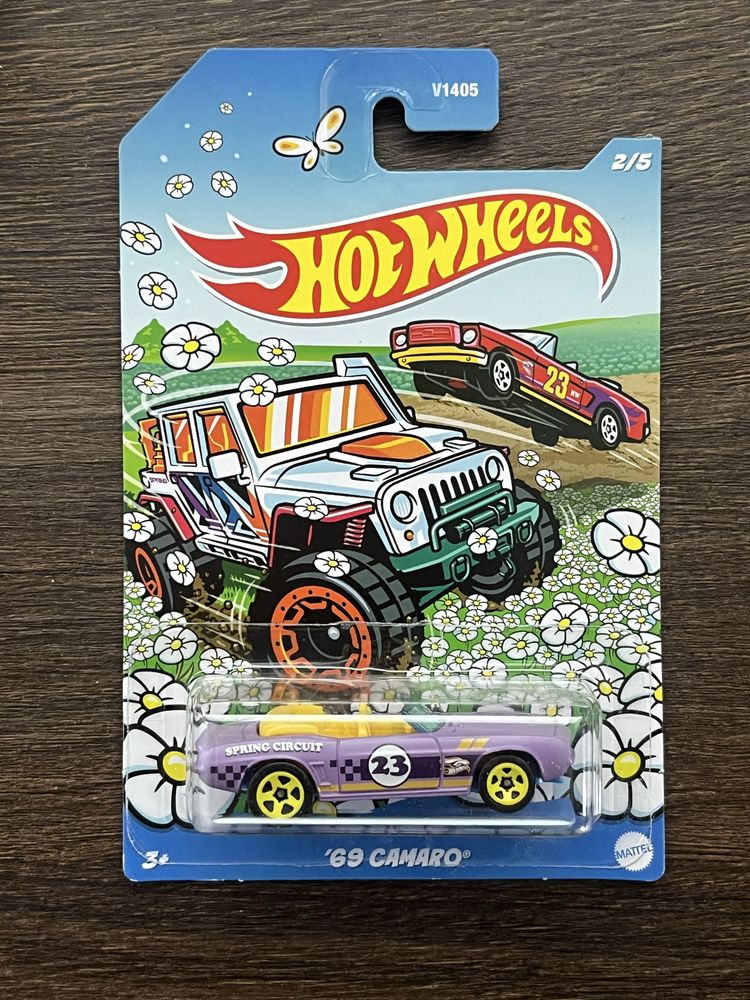 2023 Hot Wheels Spring Easter Cars Kompletny zestaw 5 VHTF