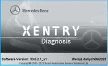Mercedes Xentry 2023.12