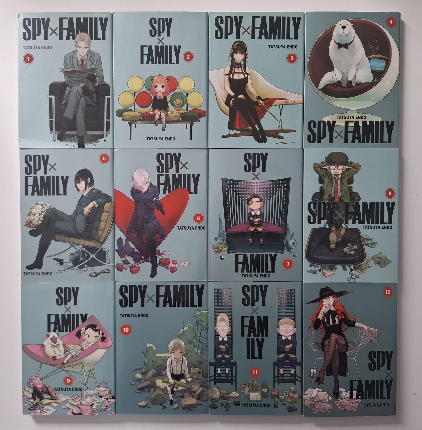 Manga SpyxFamily 1-12