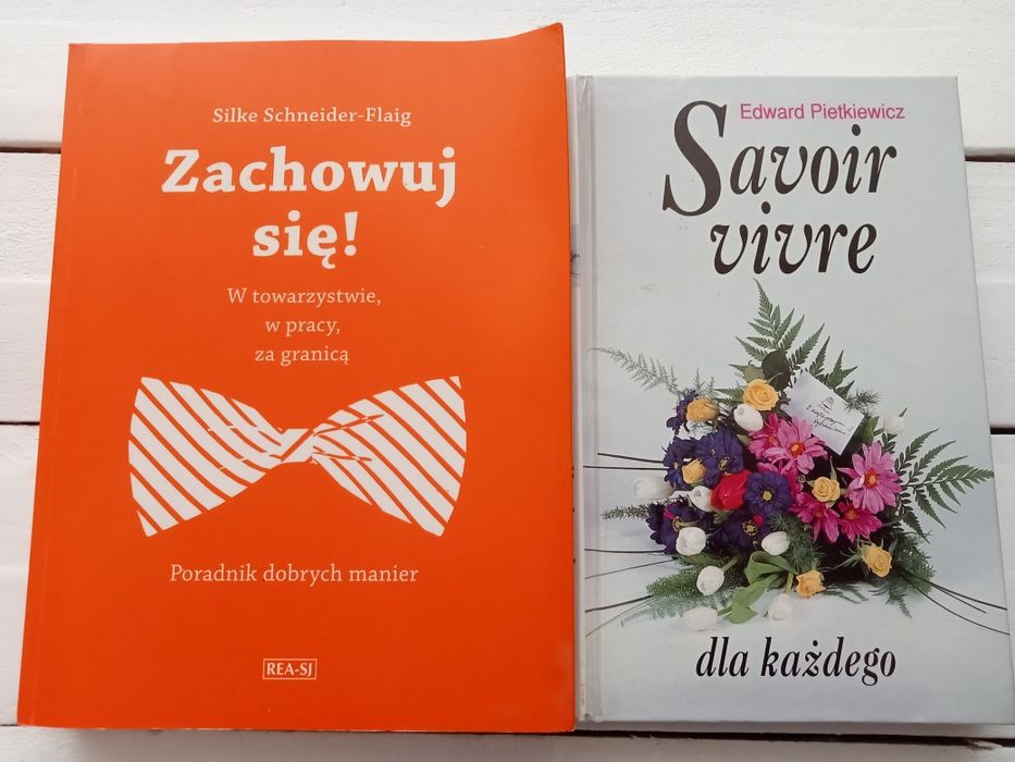 Zestaw książek savoir vivre