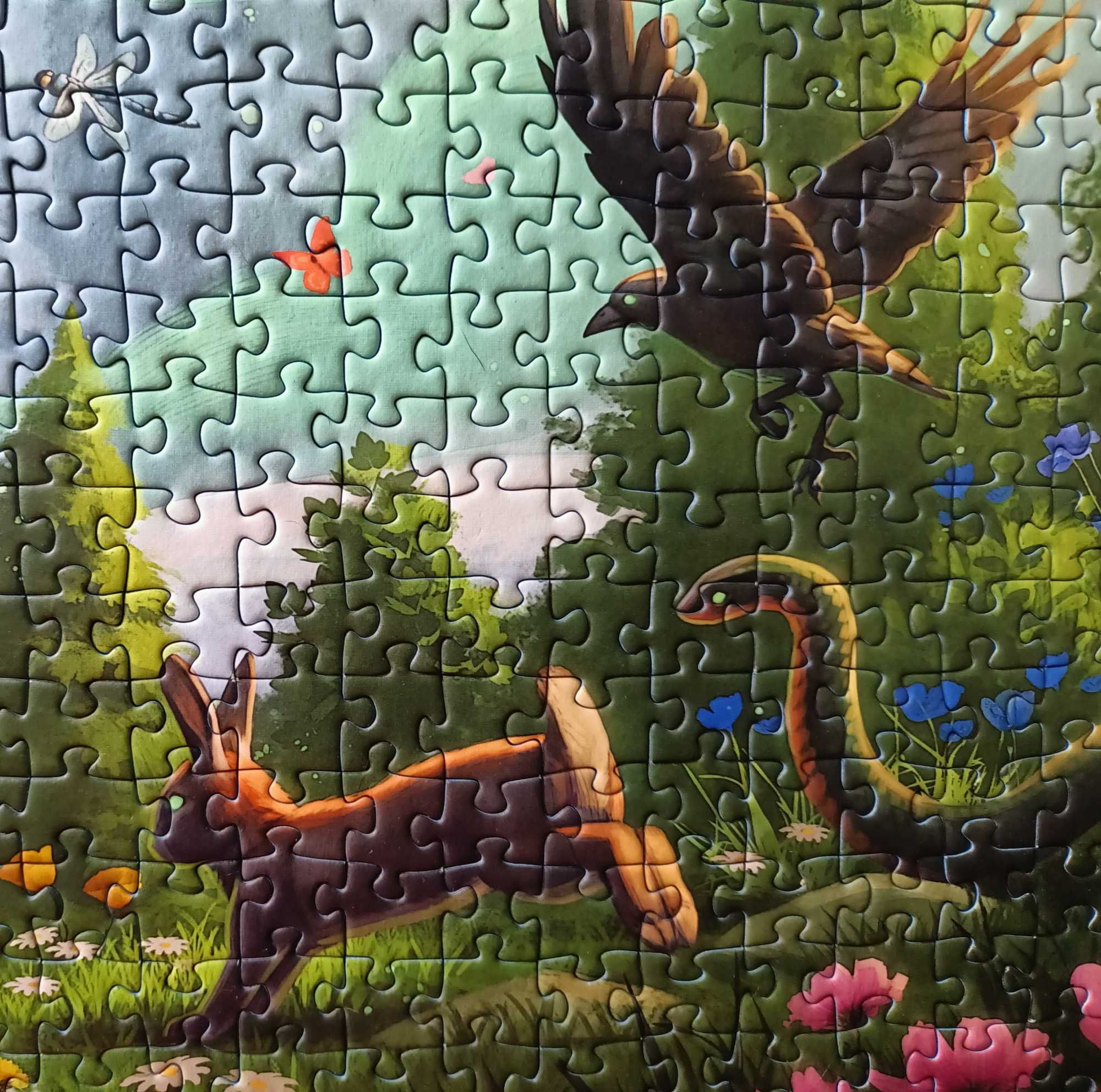 Puzzle Ravensburger Wiosenny jeleń