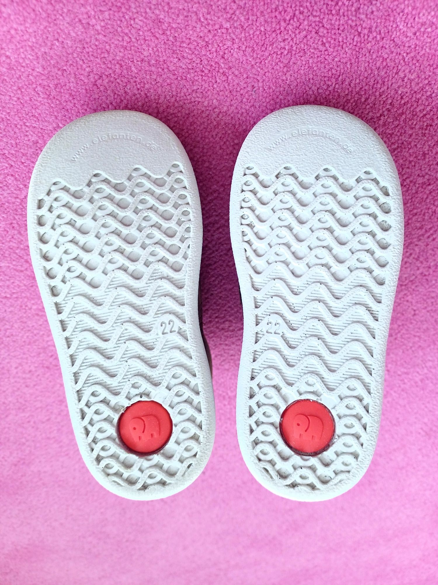 Stan bdb, buty skórzane Elefanten,  roz. 22