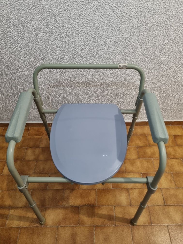 Cadeira sanitária dobrável