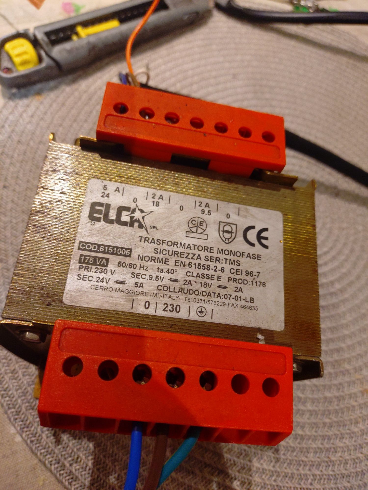 Transformator 230v