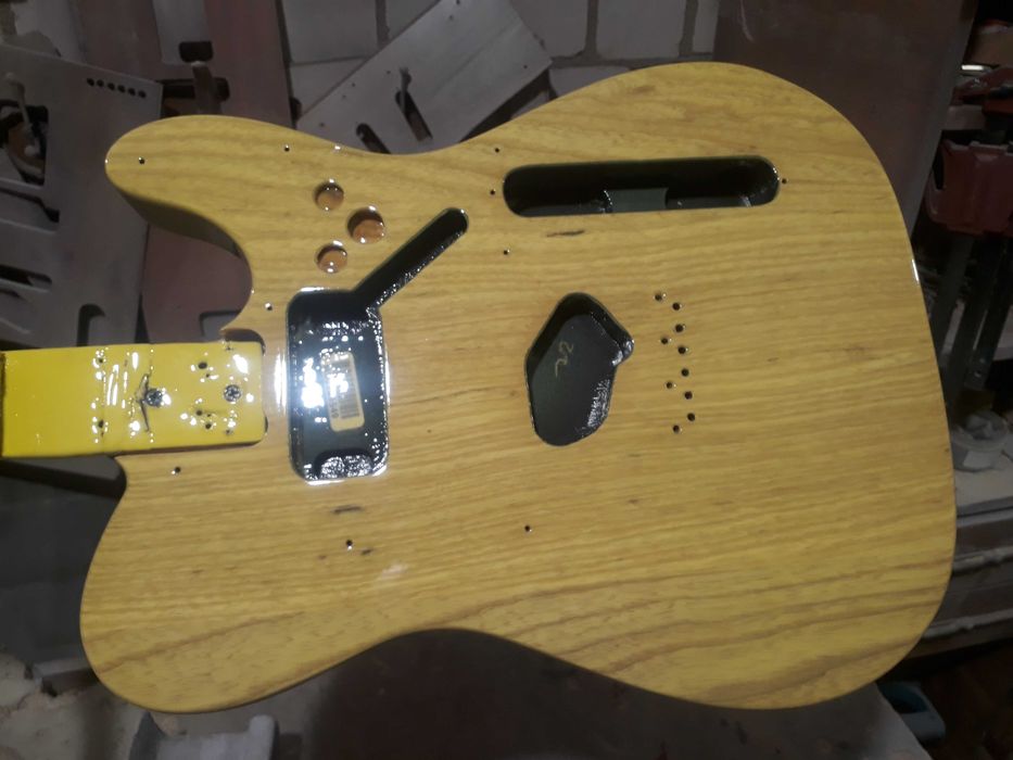 Покраска электрогитар