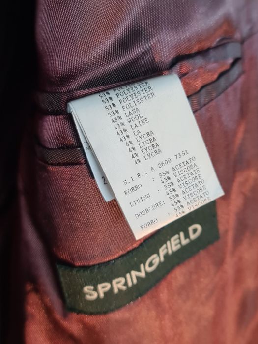 Blazer homem cinza SRINGFIELD 50