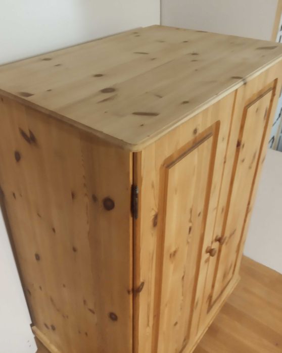 Szafa sosnowa mała duża komoda drewniana