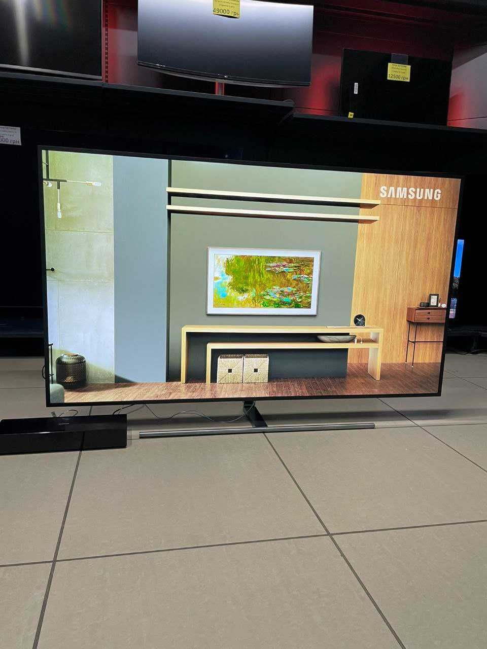 65" 120Гц 4K SAMSUNG FRAME СабвуферСмартУкраїнський 65LS03N зНімеччини