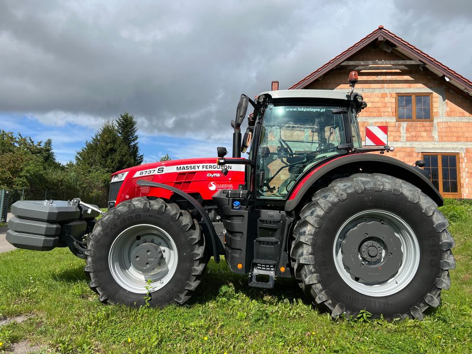 Ciągnik rolniczy MASSEY FERGUSON 8737 S Nowy dostępny od ręki !!