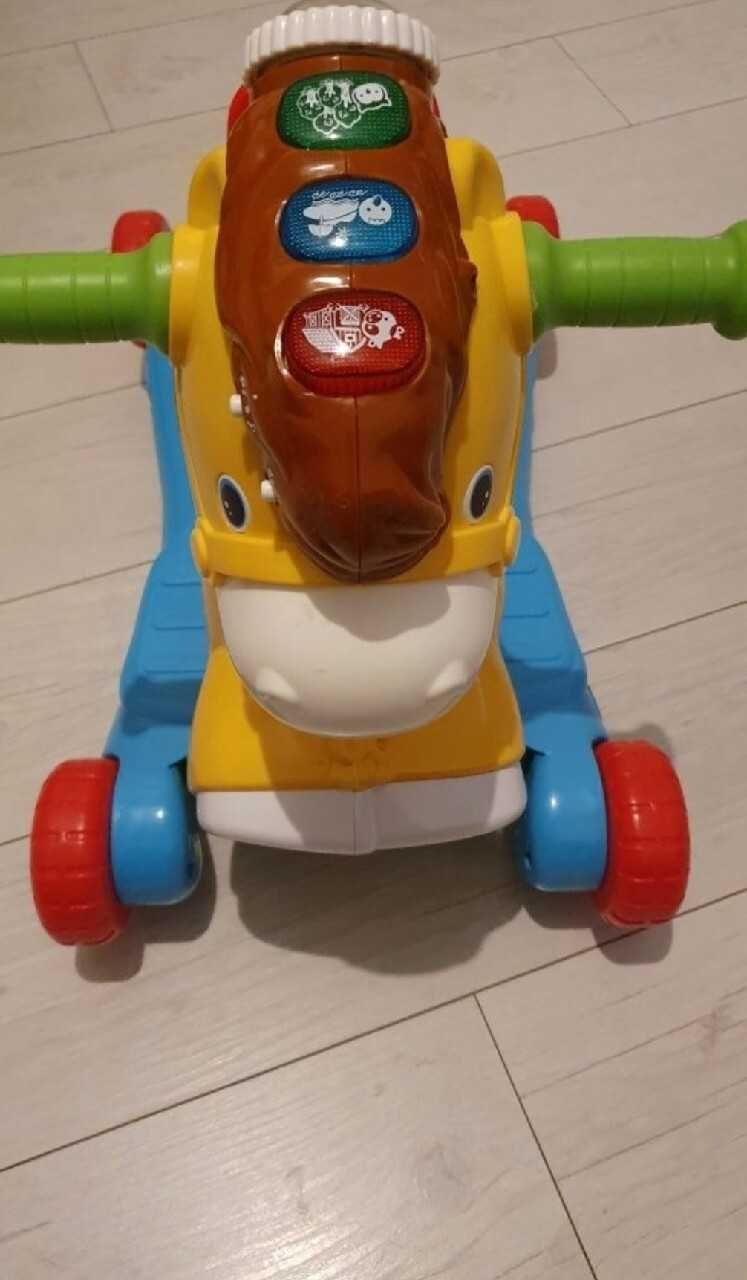 Jezdzik Interaktywny koń na biegunach jezdzik bujak po polsku Vtech 2