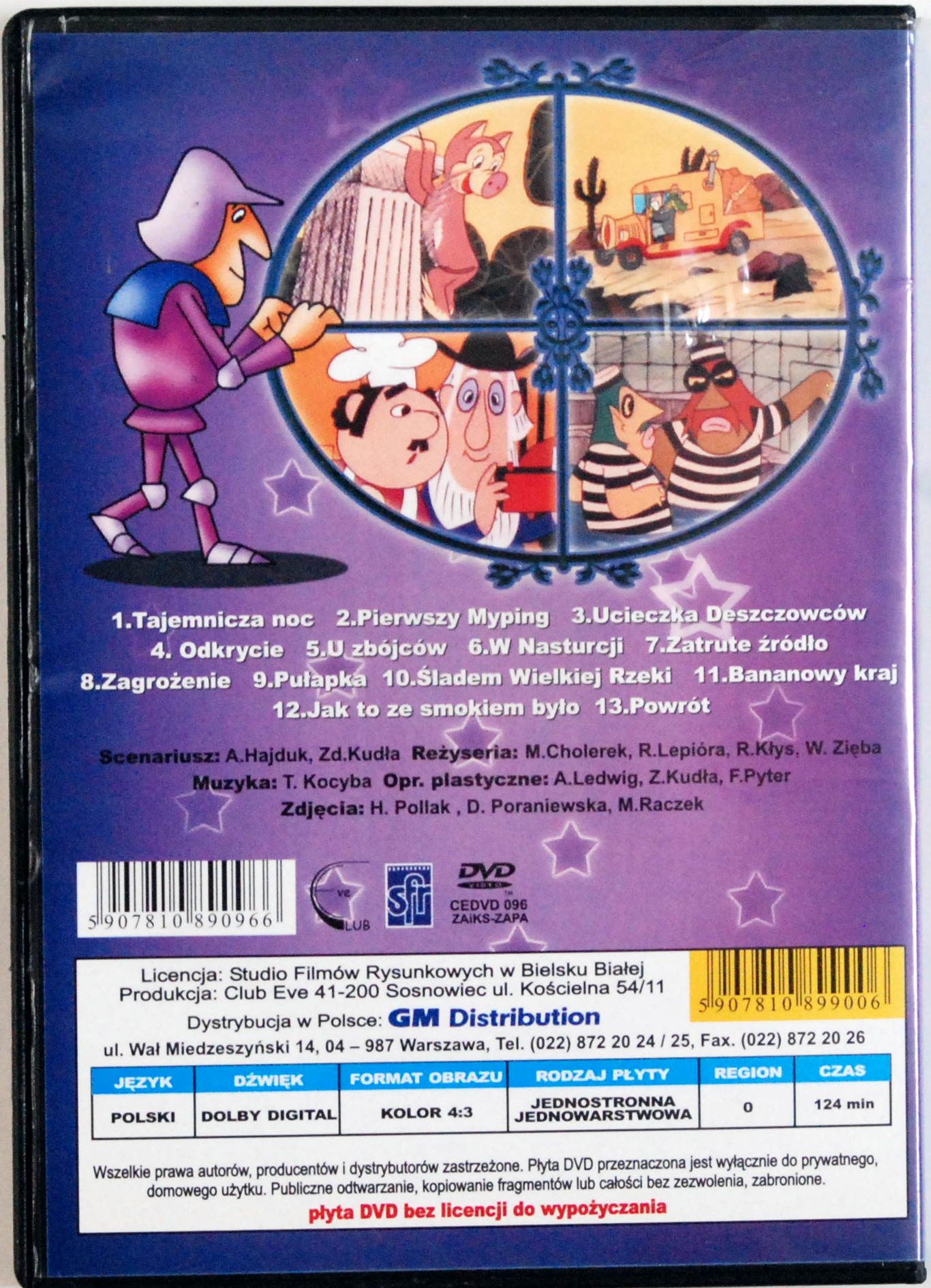 DVD Wyprawa Baltazara Gąbki