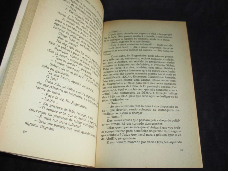 Livro As cinzas dum tempo perdido Ascensão e Queda das FP-25?