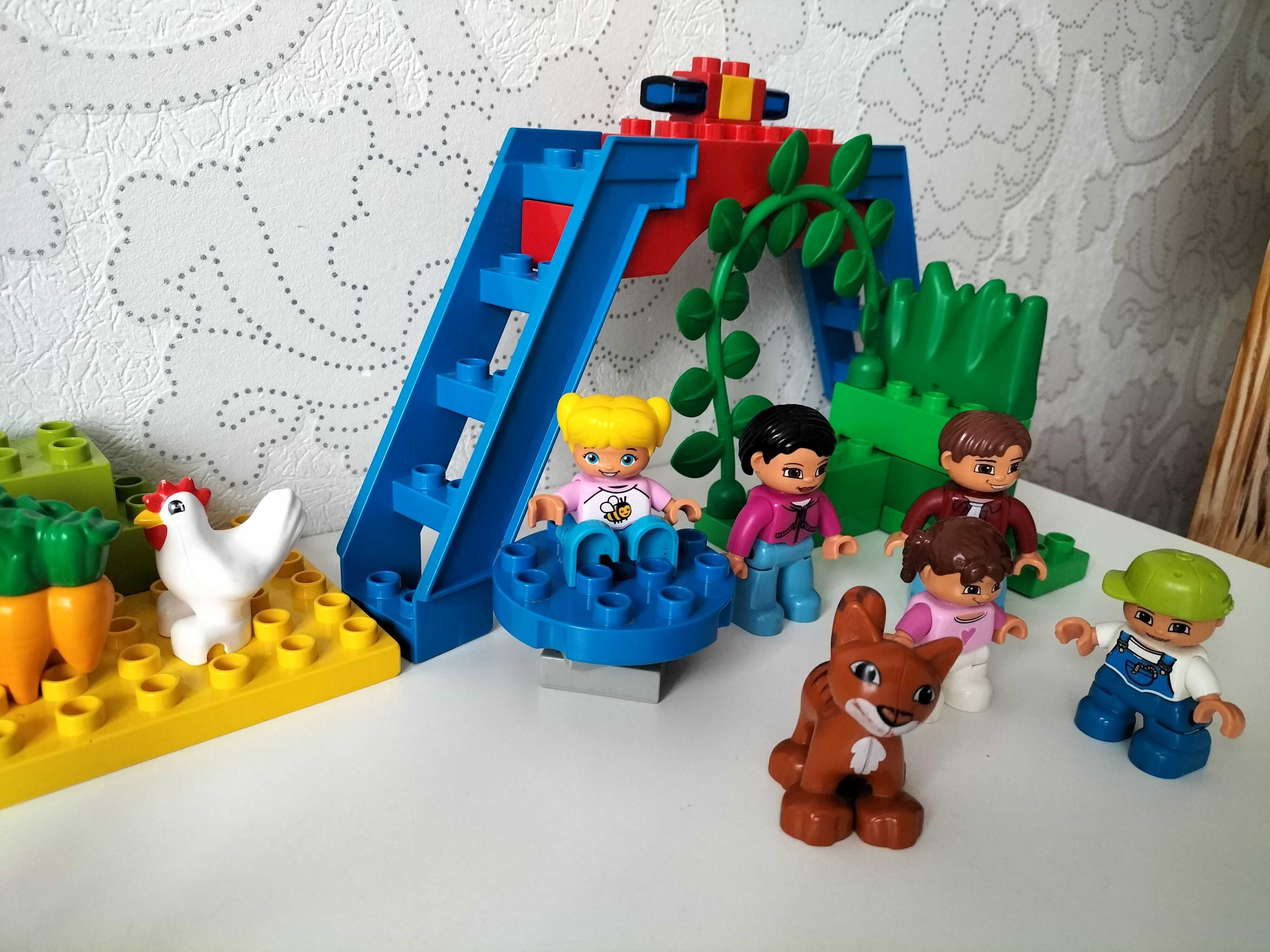 Lego duplo ZOO kasa klocek dźwiękowy świetlny karuzela