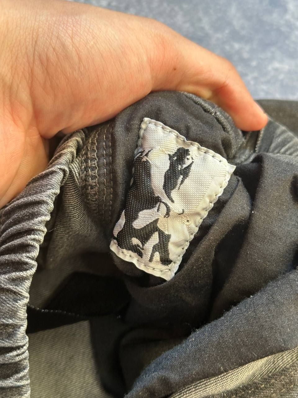 Rick Owens cargo jeans bella джинси карго серые джинсы черные М Л M L