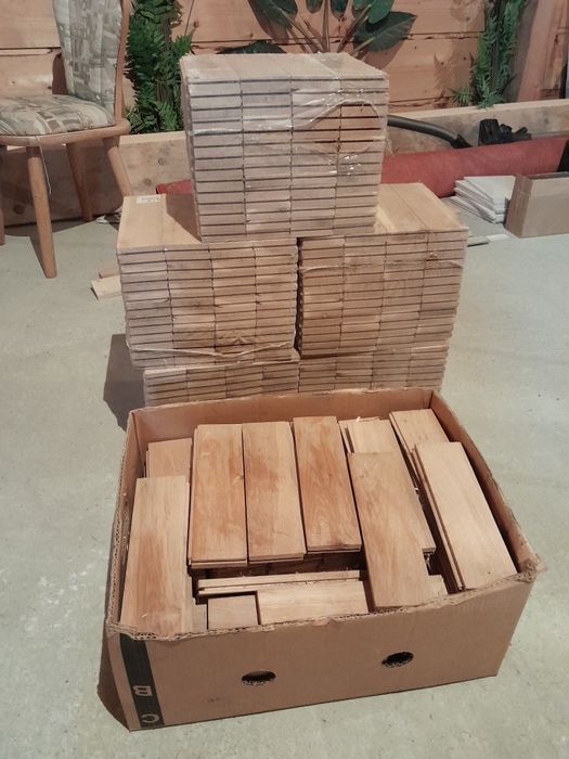 Parkiet dębowy 6 m²