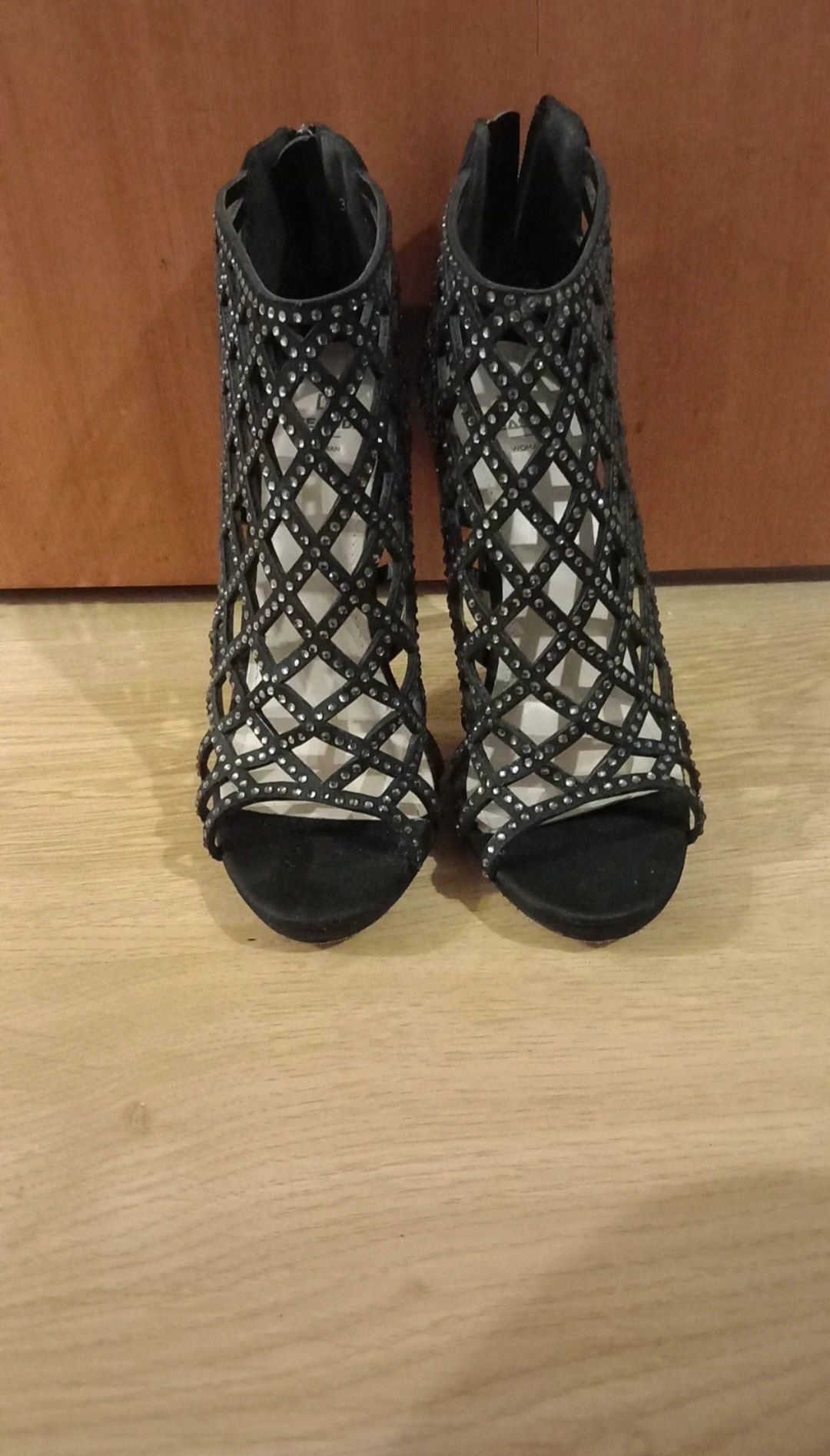 Sapato de luxo com brilhante