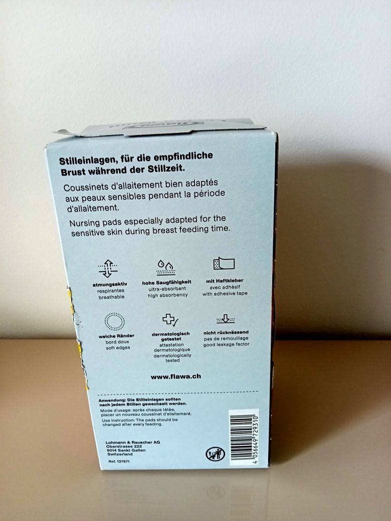 Discos amamentação absorventes/protetores seios descartáveis marca Fla