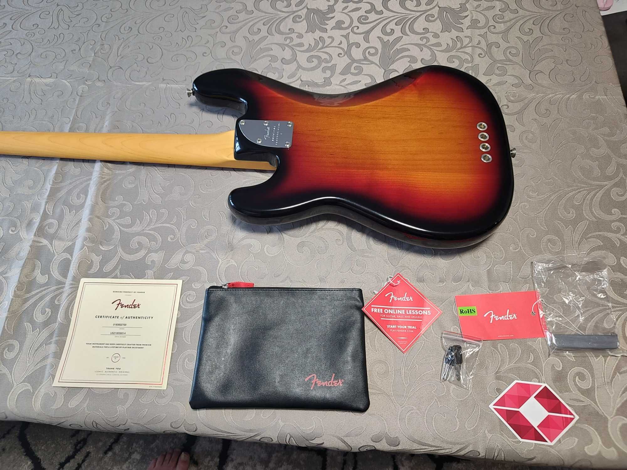 Fender AM Pro II P Bass MN 3TSB USA Okazja !!!