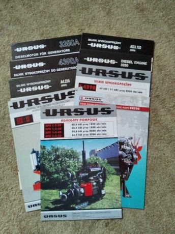 Ursus 2812,3512,4512,5312,5314 MF 235,MF 255 silniki foldery